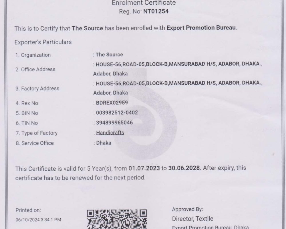 Erolmment Cert 2023-2028